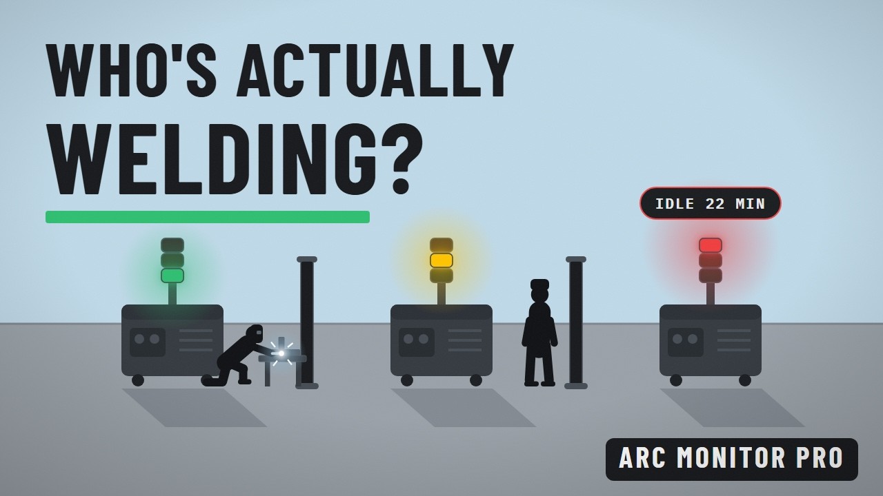 How Much Are Your Machines Actually Welding? | Arc Monitor Pro
